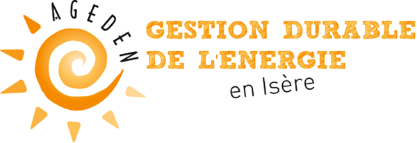 Logo de l'AGEDEN, gestion durable de l'énergie en Isère