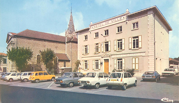 Hotel de ville entre 1960 et 1970