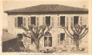 carte postale ancienne de l'école libre de Saint-Quentin-Fallavier