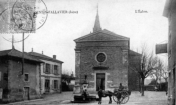 Ancienne carte postale de la petite Mairie